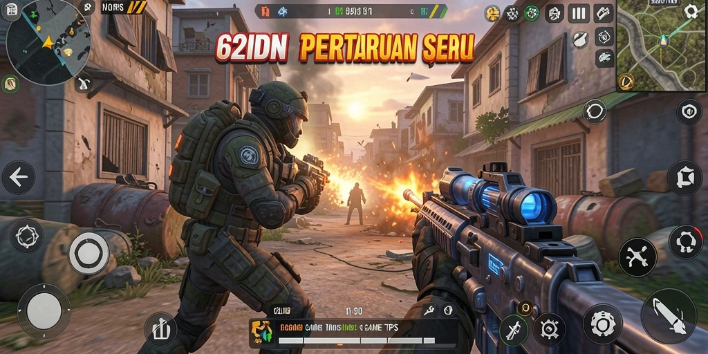 Tampilan menarik dalam pertempuran TPS di 62IDN.