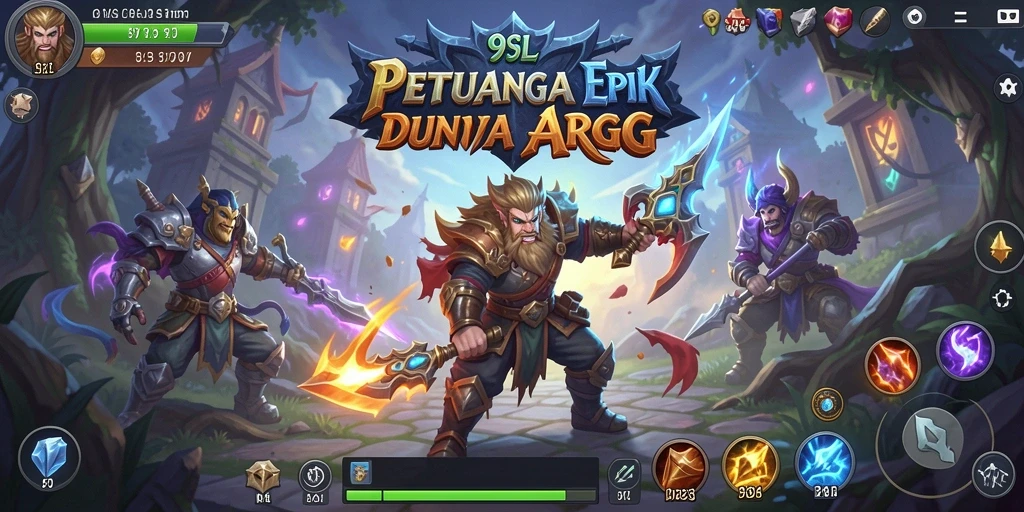 Screenshot menampilkan aksi gameplay seru di 9SL, penuh tantangan dan petualangan.