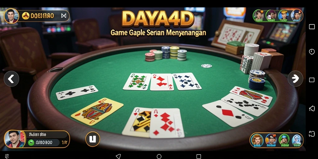 Tampilan gameplay Gaple yang seru dan interaktif.