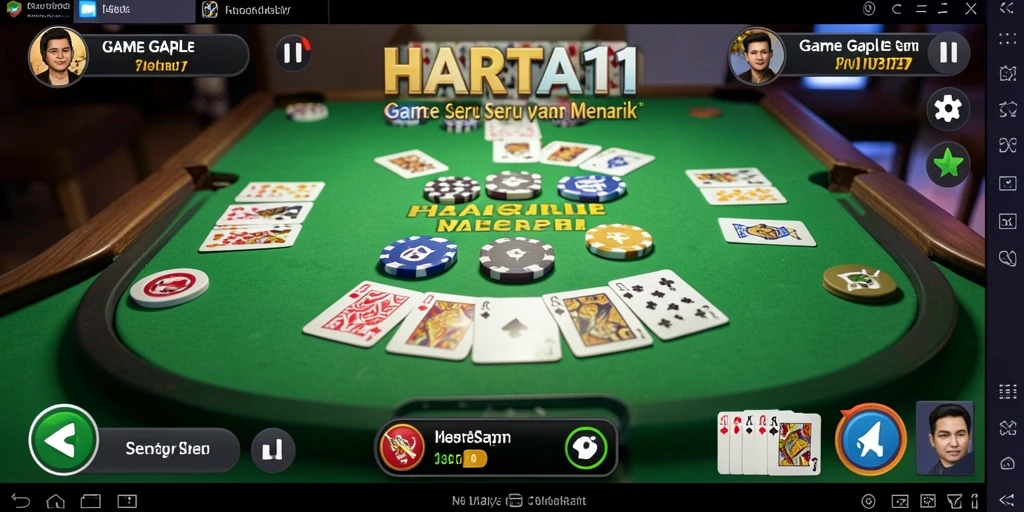 Tampilan gameplay HARTA11 yang seru dan interaktif.