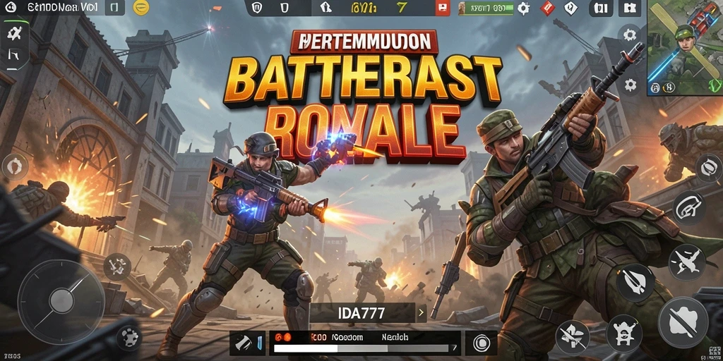 Tampilan gameplay seru dalam IDA777 yang menampilkan pertarungan sengit.