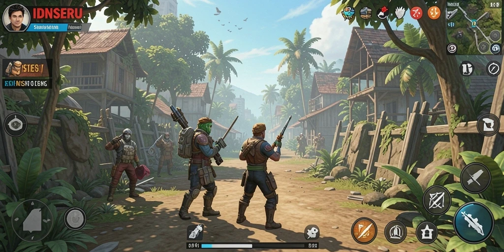 Screenshot menampilkan gameplay menarik dari IDNSERU yang penuh simulasi seru.