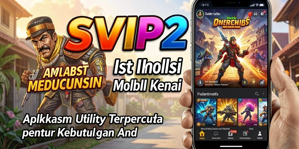 Tampilan utama SVIP2 dengan antarmuka pengguna yang intuitif dan berbagai fitur Utility.