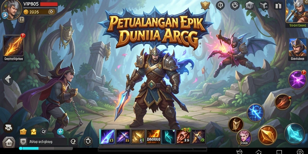 Gameplay ARPG yang seru dan grafis menawan di VIP805.