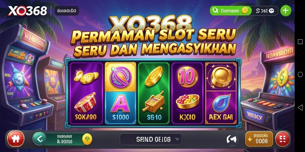 Tampilan menawan dari gameplay Slot di XO368.